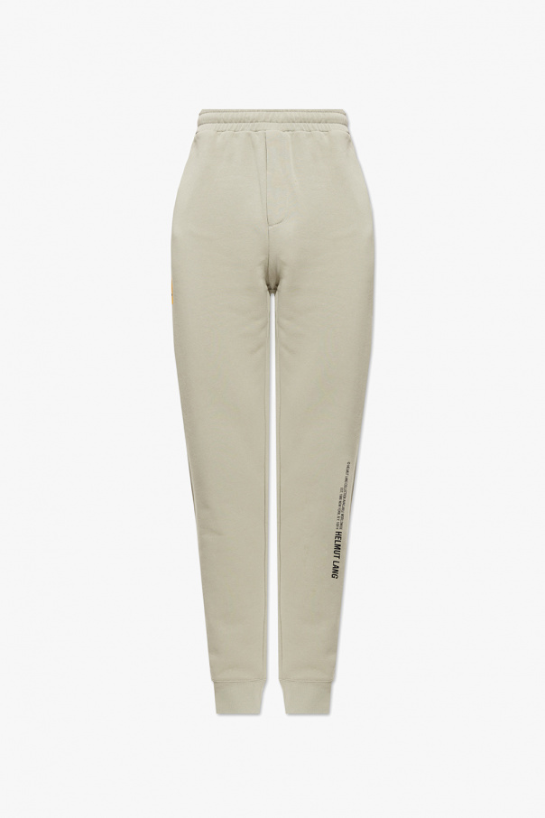 SchaferandweinerShops Men s Clothing Uniqlo Cotone Jeans Cimosa Regular Bianco 29Inch Helmut Lang Sweatpants with logo